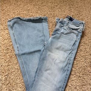 Hollister Light Blue Women's Boot Cut Jeans